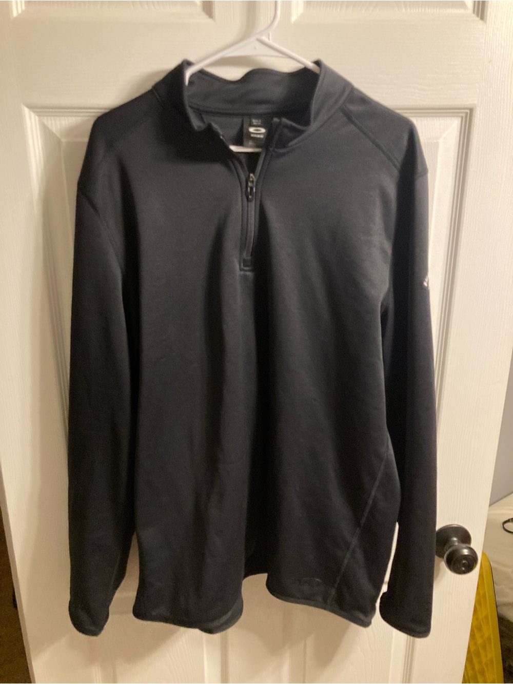 Oakley Black Men's Half-Zip Performance Pullover